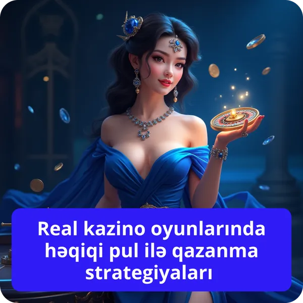 Real kazino oyunlarında həqiqi pul ilə qazanma strategiyaları